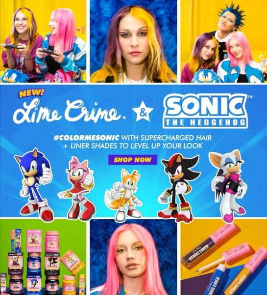 
<p>                        Sonic the Hedgehog & Lime Crime Collection</p>
<p>                    