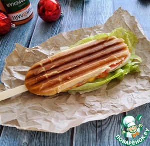 Горячий бутерброд "Эскимо"